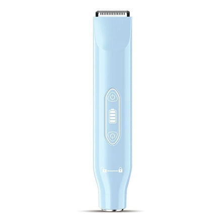 3-in-1 Electric Shaver Nose Hair Trimmer for Face Body Bikini Underarm and Legs - Sky Blue
