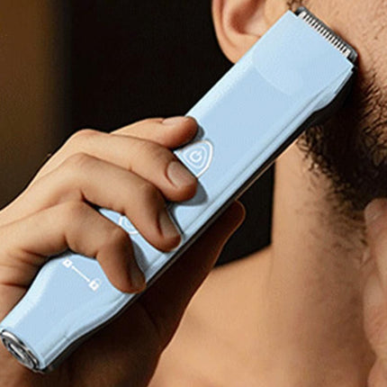 3-in-1 Electric Shaver Nose Hair Trimmer for Face Body Bikini Underarm and Legs - Sky Blue