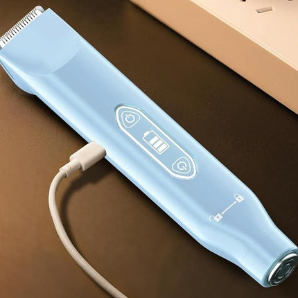 3-in-1 Electric Shaver Nose Hair Trimmer for Face Body Bikini Underarm and Legs - Sky Blue