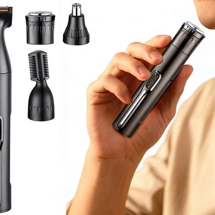 4 in 1 Nose Hair Trimmer for Ear Nose Eyebrow Beard