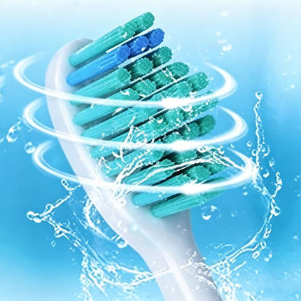 4Pcs Replacement Electric Toothbrush Heads Soft Bristle Compatible with Philips HX Series