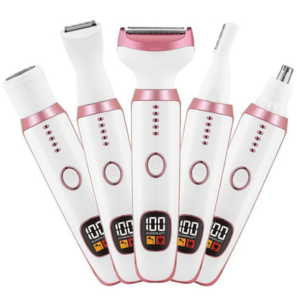 5 In 1 Electric Razor Shavers For Women Bikini Trimmer Face Razors Eyebrow Trimmer