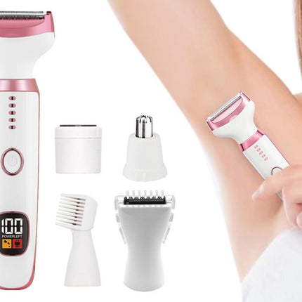 5 In 1 Electric Razor Shavers For Women Bikini Trimmer Face Razors Eyebrow Trimmer