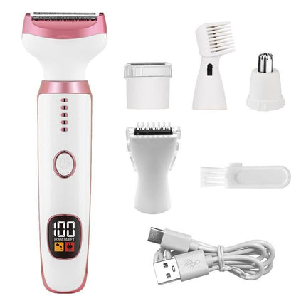 5 In 1 Electric Razor Shavers For Women Bikini Trimmer Face Razors Eyebrow Trimmer