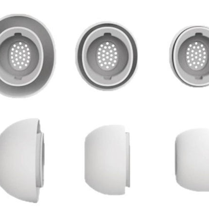 12Pcs Silicone Ear Tips for Samsung Galaxy Buds3 Pro Earbud Covers-White