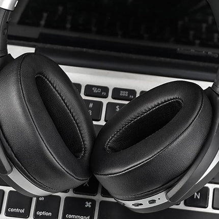 4Pcs Ear Pads Replacement For Sennheiser HD 4.50 BTNC HD 450BT HD400S HD485-Black