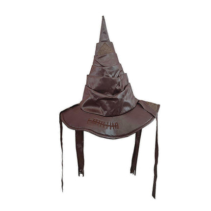 Halloween Wizard Hat Retro-style Adult Witch Hat Pointy Hat With Patch Beggar Hat For Cosplay Halloween Costumes