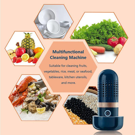 Fruit Vegetable Cleaner - Multifunctional Capsule - Portable
