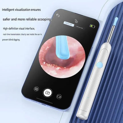 Smart Visual Earwax Removal Stick - White