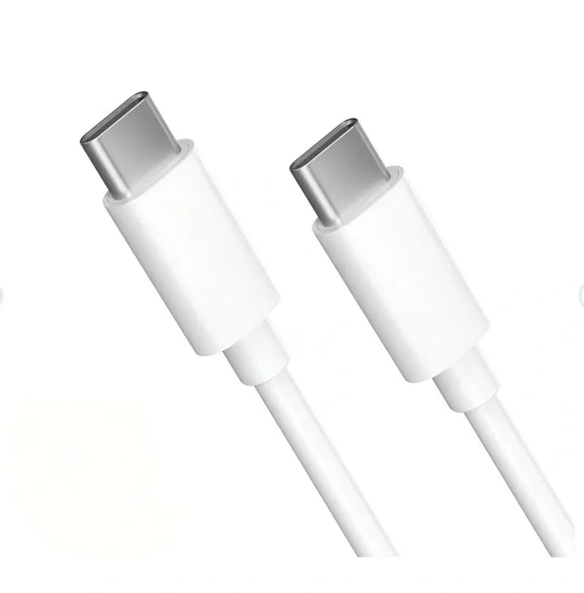 20W USB-C Fast Charger with 1m Cable - White, Compatible with iPhone 15/16/17