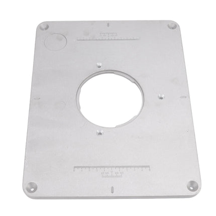 4‑17/32in Aluminium Router Table Insert Plate For 625 624 for Bosch 1611 1615 for FEINRT 1800 for Woodworking