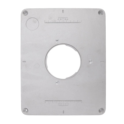 4‑17/32in Aluminium Router Table Insert Plate For 625 624 for Bosch 1611 1615 for FEINRT 1800 for Woodworking