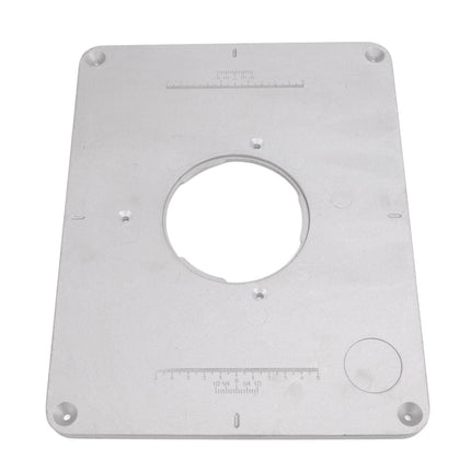 4‑17/32in Aluminium Router Table Insert Plate For 625 624 for Bosch 1611 1615 for FEINRT 1800 for Woodworking