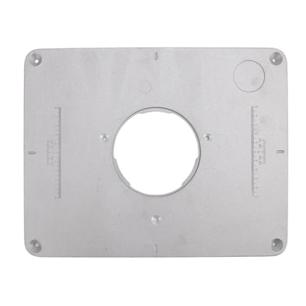 4‑17/32in Aluminium Router Table Insert Plate For 625 624 for Bosch 1611 1615 for FEINRT 1800 for Woodworking