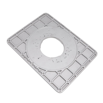 4‑17/32in Aluminium Router Table Insert Plate For 625 624 for Bosch 1611 1615 for FEINRT 1800 for Woodworking