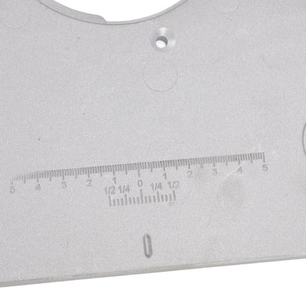 4‑17/32in Aluminium Router Table Insert Plate For 625 624 for Bosch 1611 1615 for FEINRT 1800 for Woodworking