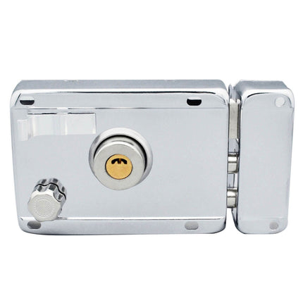 Household Lock Exterior Door Padlocks Gate Insurance Household Lock Kit Vintage Style with Deadbolt Cylinder Key Left Open