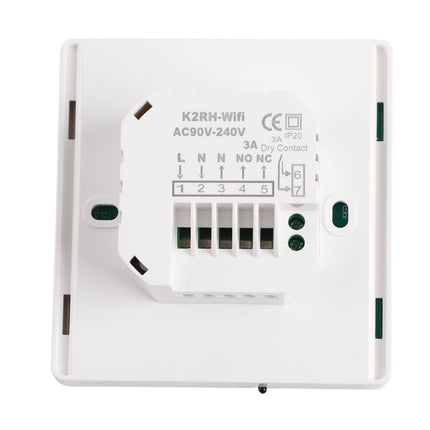 Smart Thermostat Touch Screen 7 Days Programmable APP Control WiFi Plumbing Temperature Controller for Home 90‑240V