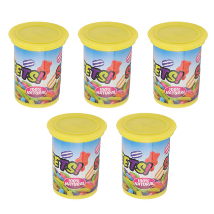 5Pcs Candy Snake Can Prank Jokes Toy Jump Spring Snake Toy Trick Fun Joke Toys for Halloween Carnival Party Supplies 6.1x5cm / 2.4x2.0in