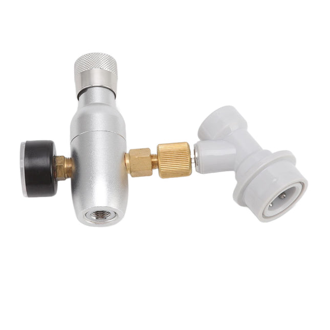 Beer Keg Charger CO2 Dispenser High Accuracy CO2 Gas Ball Lock Keg Regulator for Soda Beverage
