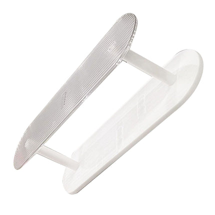 Figure Display Rack White Transparent Large Capacity Plastic Skin Care Rack Cosmetic Holder Stand Double Layer