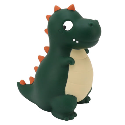 Dinosaur Piggy Bank Cute Cartoon Money Save Box Fall Resistance Money Coin Bank Desktop Decoration Boys Girls Gift Large Green