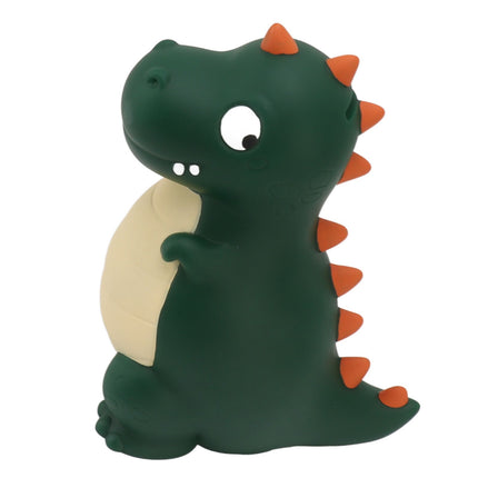 Dinosaur Piggy Bank Cute Cartoon Money Save Box Fall Resistance Money Coin Bank Desktop Decoration Boys Girls Gift Large Green