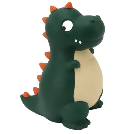 Dinosaur Piggy Bank Cute Cartoon Money Save Box Fall Resistance Money Coin Bank Desktop Decoration Boys Girls Gift Large Green