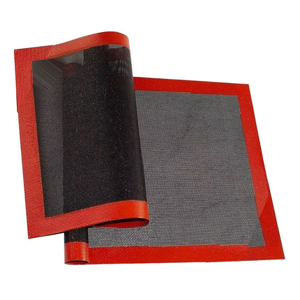 2 Pcs Perforated Silicone Fiberglass Mat 30x40cm Biscuit Baking Pastry Baking Pan Mat Oven Liner Pad