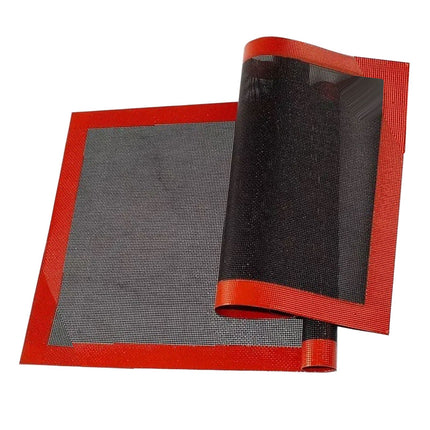 2 Pcs Perforated Silicone Fiberglass Mat 30x40cm Biscuit Baking Pastry Baking Pan Mat Oven Liner Pad