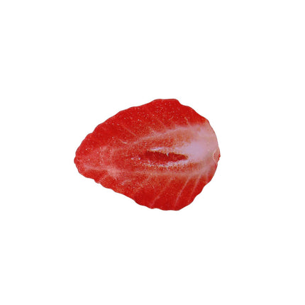 Simulated Fruit Slices Strawberry Kiwi Watermelon Slices Simulated Ice Cubes Fruit Display