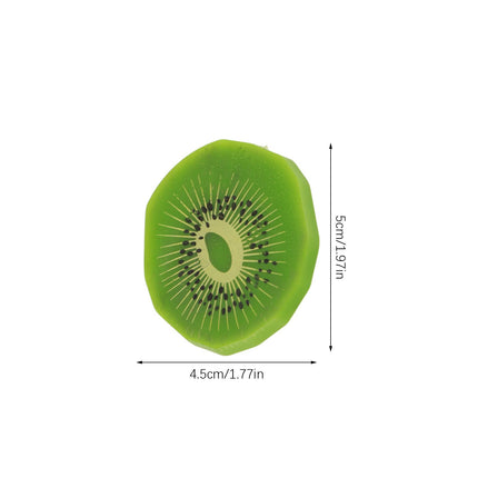 Simulated Fruit Slices Strawberry Kiwi Watermelon Slices Simulated Ice Cubes Fruit Display