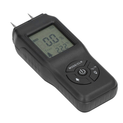 Wood Moisture Meter Large LCD Easy Operation ATC Function Wide Application Stable Accurate Durable Water Leaking Detector