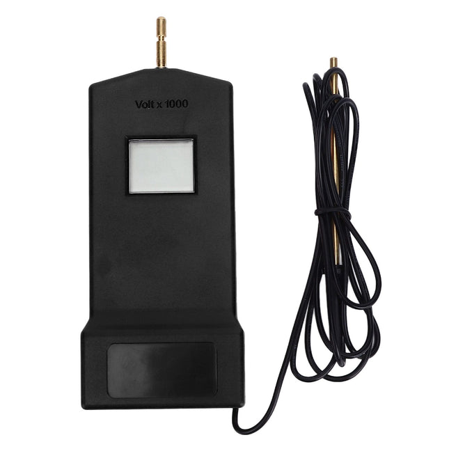 Fence Voltage Tester Portable Electric Fence Fault Finder 15KV LCD Screen for Livestock Farms MLD-004 Black