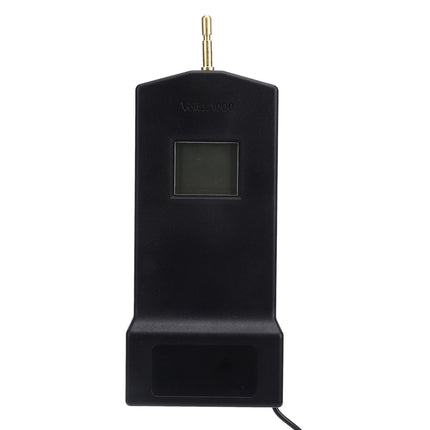 Fence Voltage Tester Portable Electric Fence Fault Finder 15KV LCD Screen for Livestock Farms MLD-004 Black
