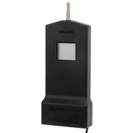 Fence Voltage Tester Portable Electric Fence Fault Finder 15KV LCD Screen for Livestock Farms MLD-004 Black