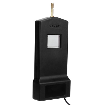Fence Voltage Tester Portable Electric Fence Fault Finder 15KV LCD Screen for Livestock Farms MLD-004 Black