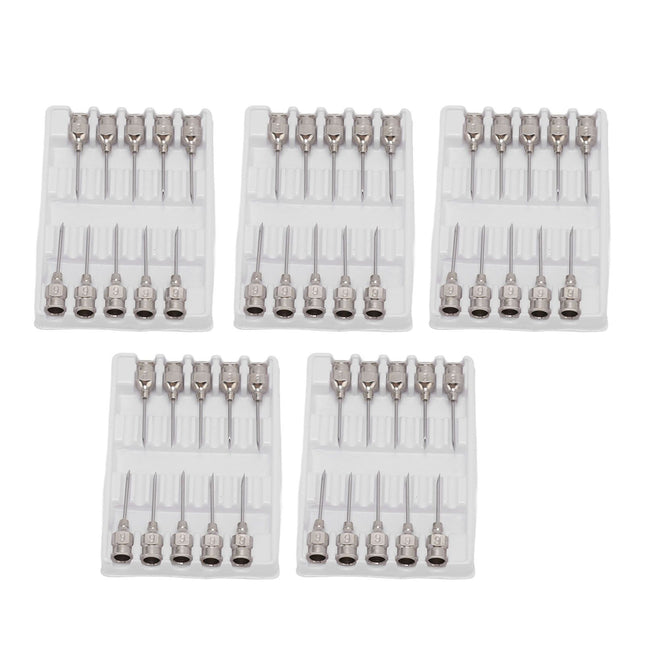 Poultry Injection Needles Stainless Steel Bovine Pig Injection Needle Cow Pig Injection Needle Accessories 9x15mm / 0.4x0.6in