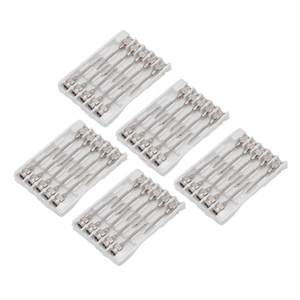 Poultry Injection Needles Stainless Steel Bovine Pig Injection Needle Cow Pig Injection Needle Accessories 12x25mm / 0.5x1.0in