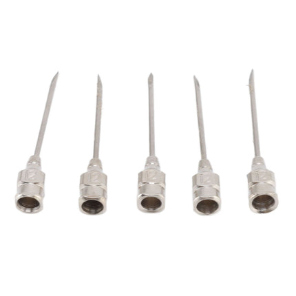 Poultry Injection Needles Stainless Steel Bovine Pig Injection Needle Cow Pig Injection Needle Accessories 12x25mm / 0.5x1.0in