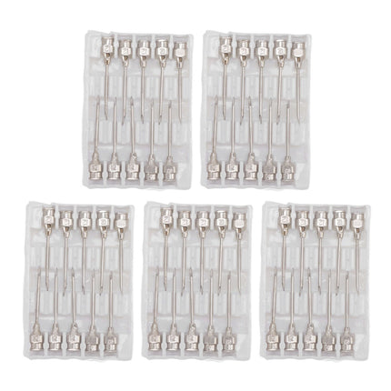 Poultry Injection Needles Stainless Steel Bovine Pig Injection Needle Cow Pig Injection Needle Accessories 12x25mm / 0.5x1.0in