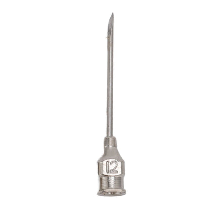 Poultry Injection Needles Stainless Steel Bovine Pig Injection Needle Cow Pig Injection Needle Accessories 12x25mm / 0.5x1.0in