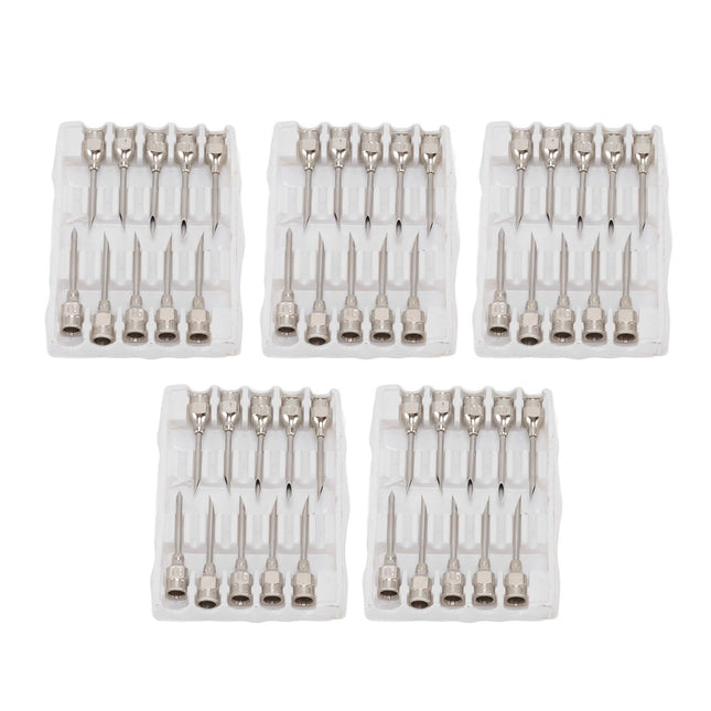Poultry Injection Needles Stainless Steel Bovine Pig Injection Needle Cow Pig Injection Needle Accessories 16x20mm / 0.6x0.8in