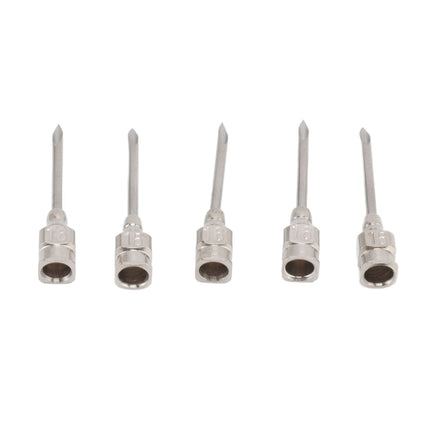 Poultry Injection Needles Stainless Steel Bovine Pig Injection Needle Cow Pig Injection Needle Accessories 16x20mm / 0.6x0.8in