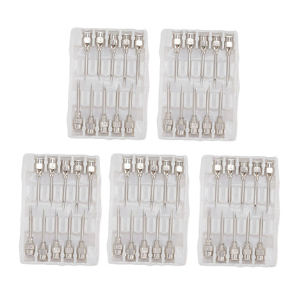 Poultry Injection Needles Stainless Steel Bovine Pig Injection Needle Cow Pig Injection Needle Accessories 16x20mm / 0.6x0.8in