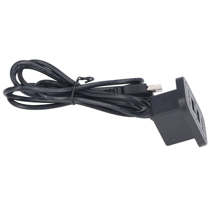 Double USB Charge Station 5V Sofa Recessed USB Power Hub Wiring Board Power Outlet Socket for Household