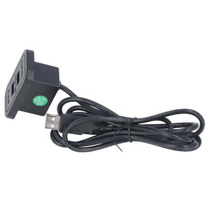 Double USB Charge Station 5V Sofa Recessed USB Power Hub Wiring Board Power Outlet Socket for Household