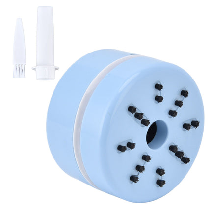 Desktop Dust Collector Table Dust Cleaner USB Charging Portable Mini Dust Catcher for Office HouseholdBlue