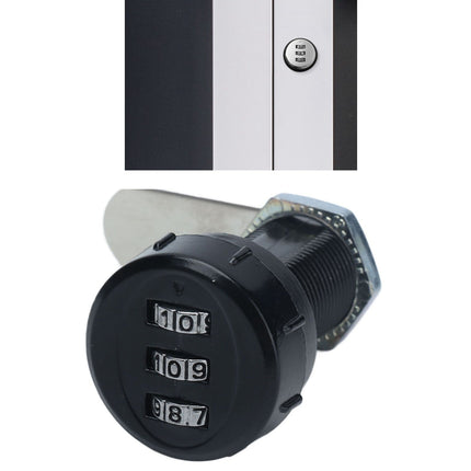 Mechanical Password Cam Lock 3 Digit Combination Camlock for Wardrobe Safe Deposit Box Mailbox