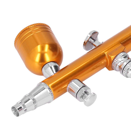 Airbrush Portable Small G1/8 DIY Paint Spray Gun Brass Airbrush For Makeup Nail Art Tattoo Costume CraftsGold